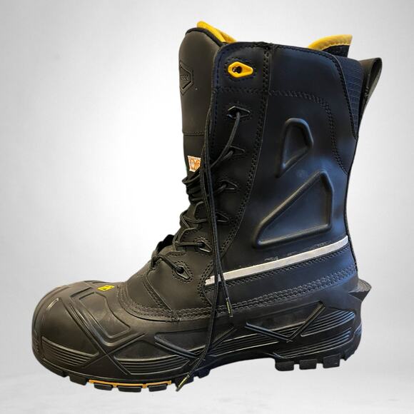Terra Footwear Mens 12 Crossbow Work boots black leather‎ upper Construction main image 6